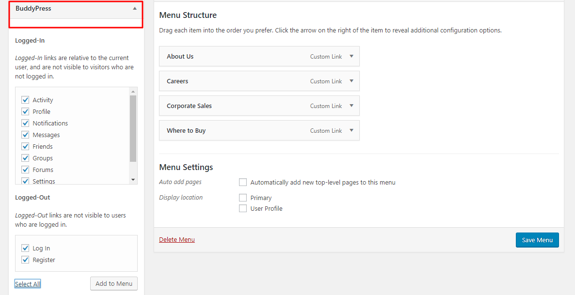 Create a social networking site, Create a social network
