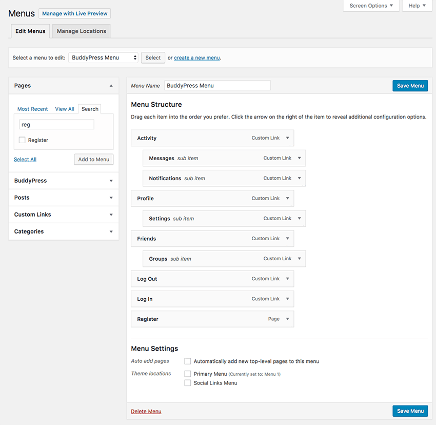 How to use BuddyPress 