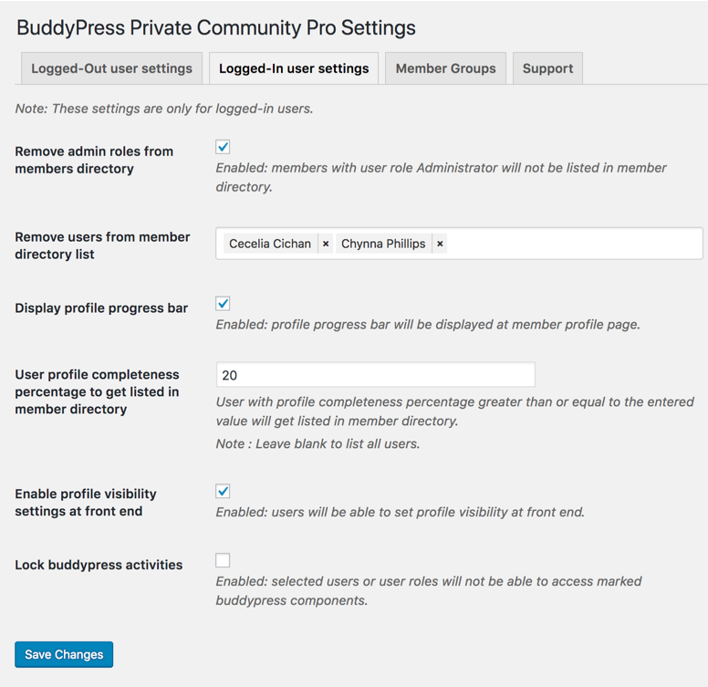 BuddyPress Private Community Pro Plugin