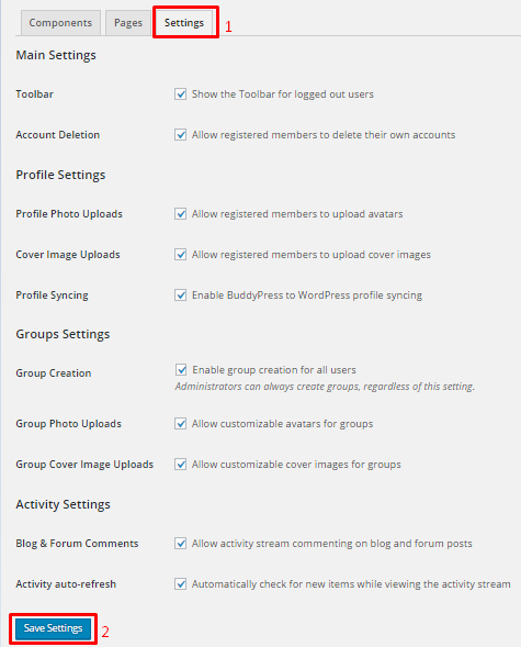 Create a social networking site, Create a social network