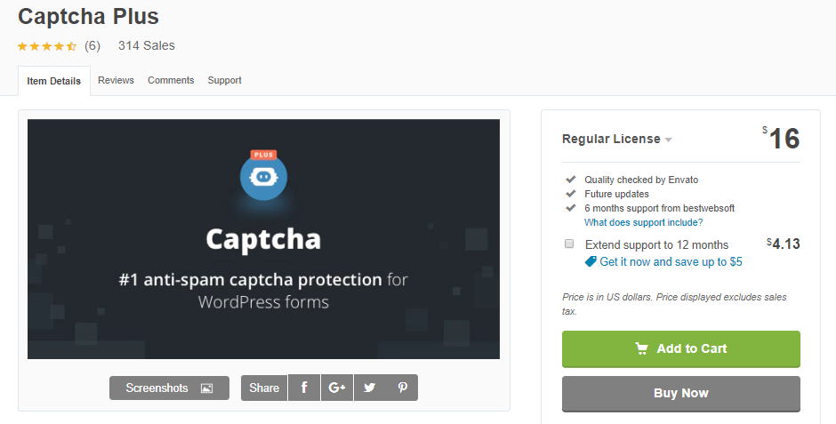 wordpress anti Spam plugin