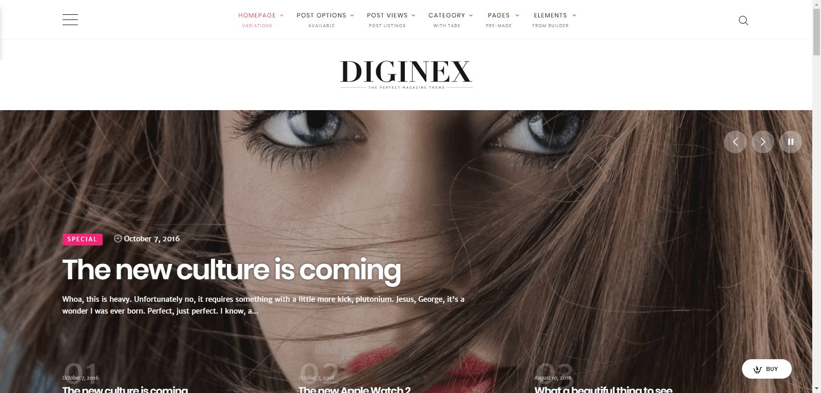 viral content WordPress theme