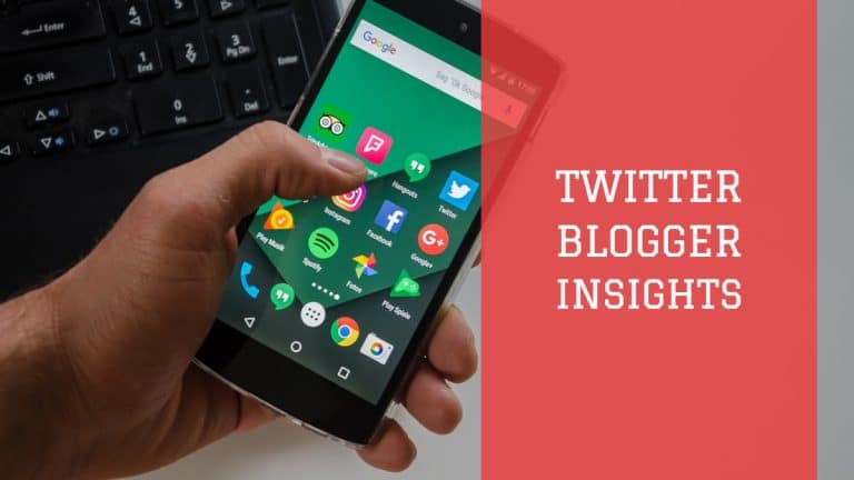 Twitter Blogger Insights