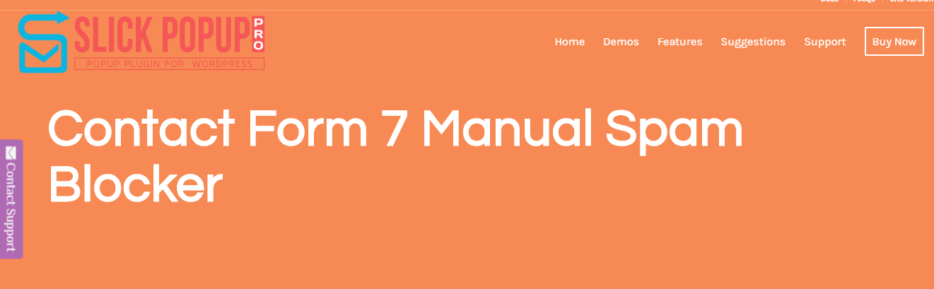WordPress anti-spam plugin