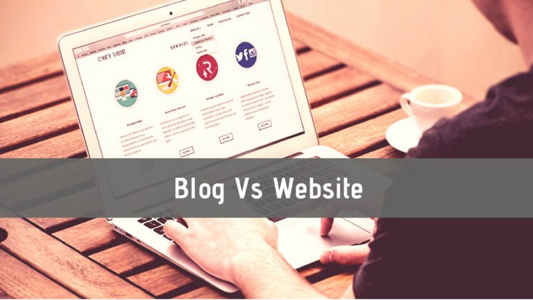 Blog Vs Website