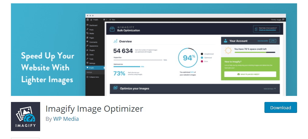 Change WordPress image MB KB