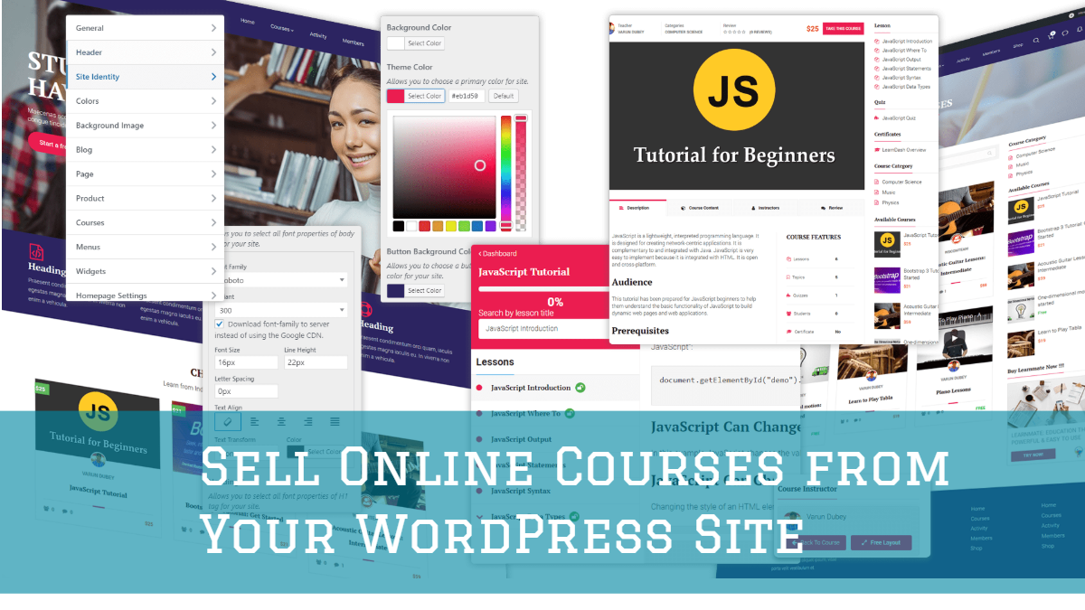Sell Online Courses