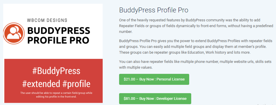 Extend Your User Profiles