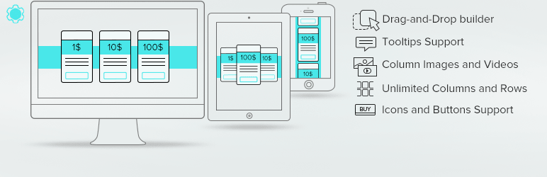 Responsive WordPress Plugin for pricing table