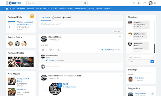 phpFox Social Network Script
