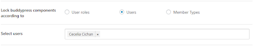Lock BuddyPress Component based on user roles members type users,Private Community