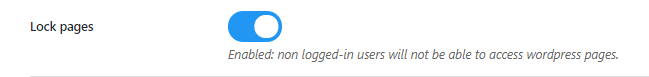 Lock WordPress Pages For Logout Users,Private Community