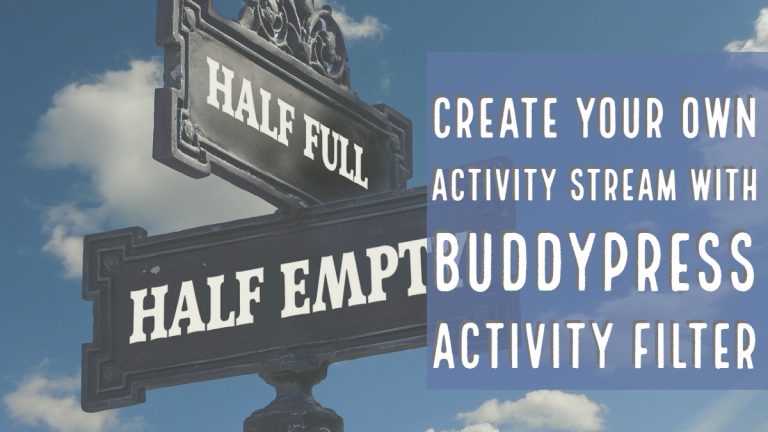 activity filter