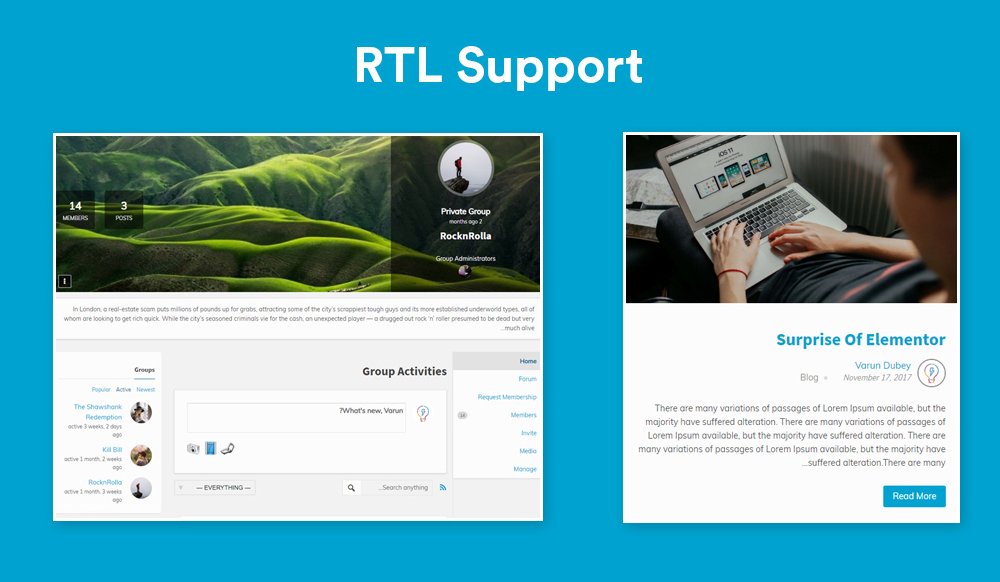 RTL Support