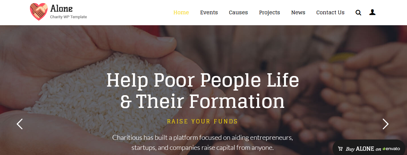 WordPress Themes For Non-Profit Organizations