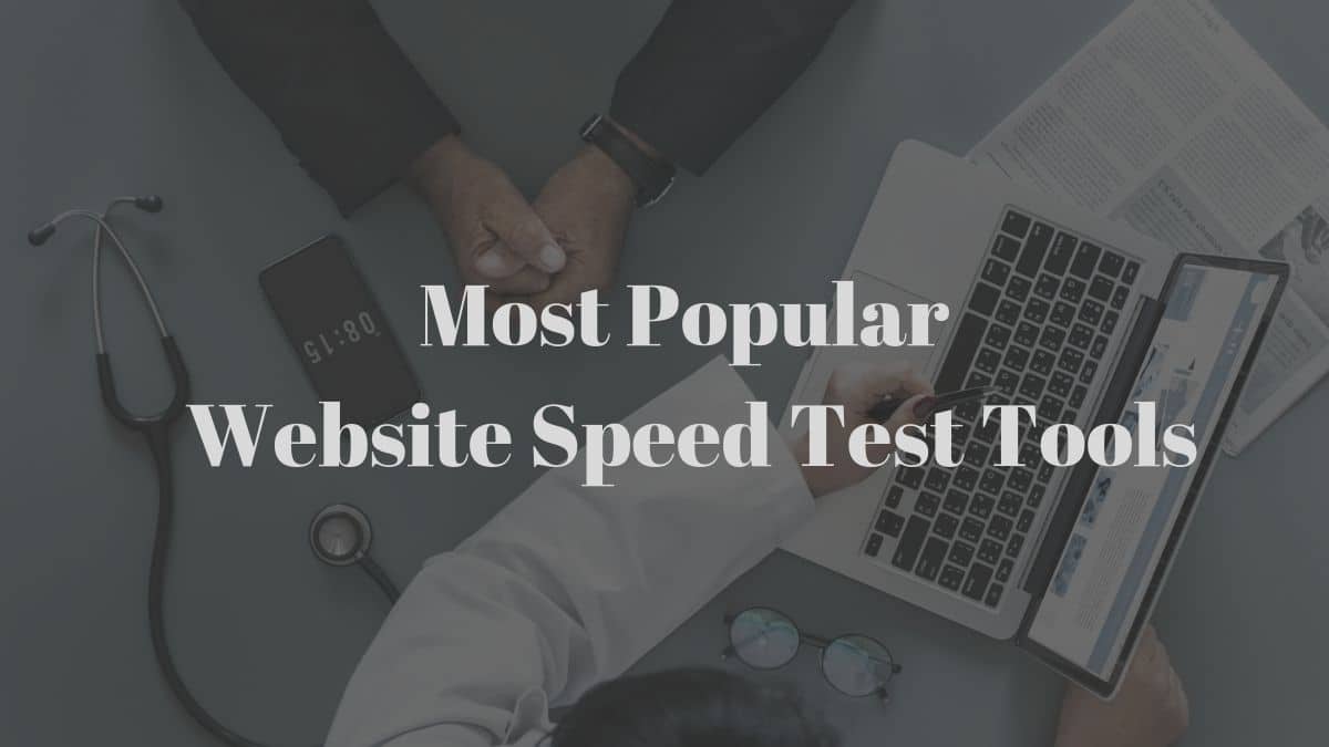 Website Speed Test Tools