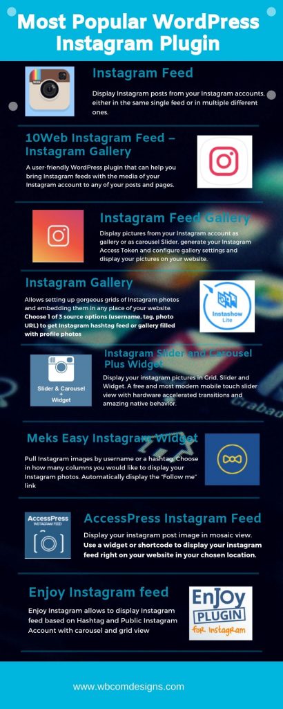 WordPress Instagram Plugin