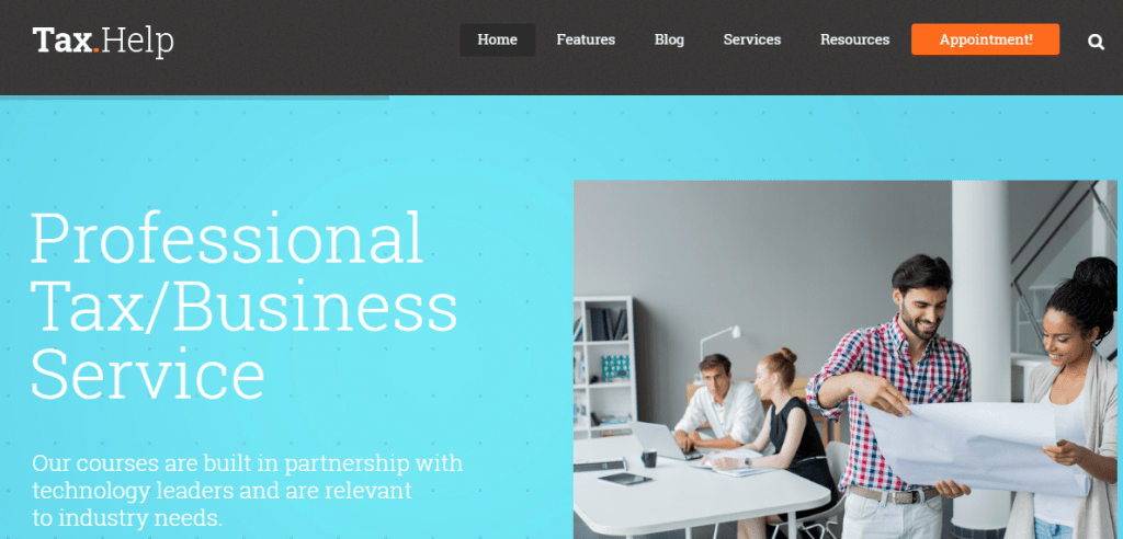 Financial WordPress Theme