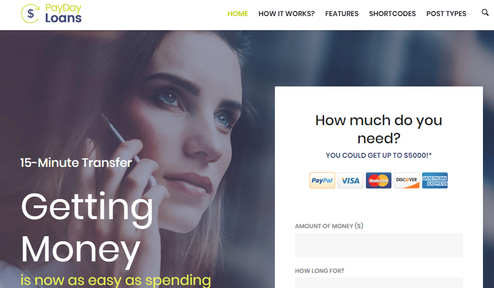 Financial WordPress Theme