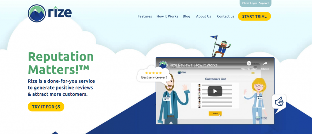 Rize Reviews, online reputation management tool
