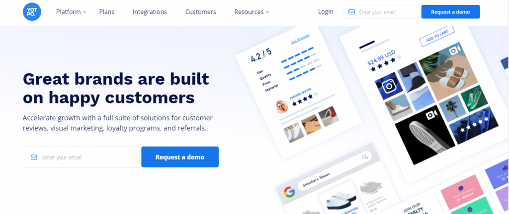 Yotpo, online reputation management tool