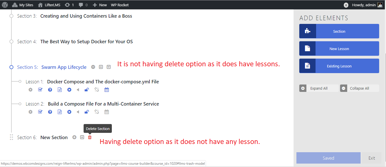 Delete WordPress Site