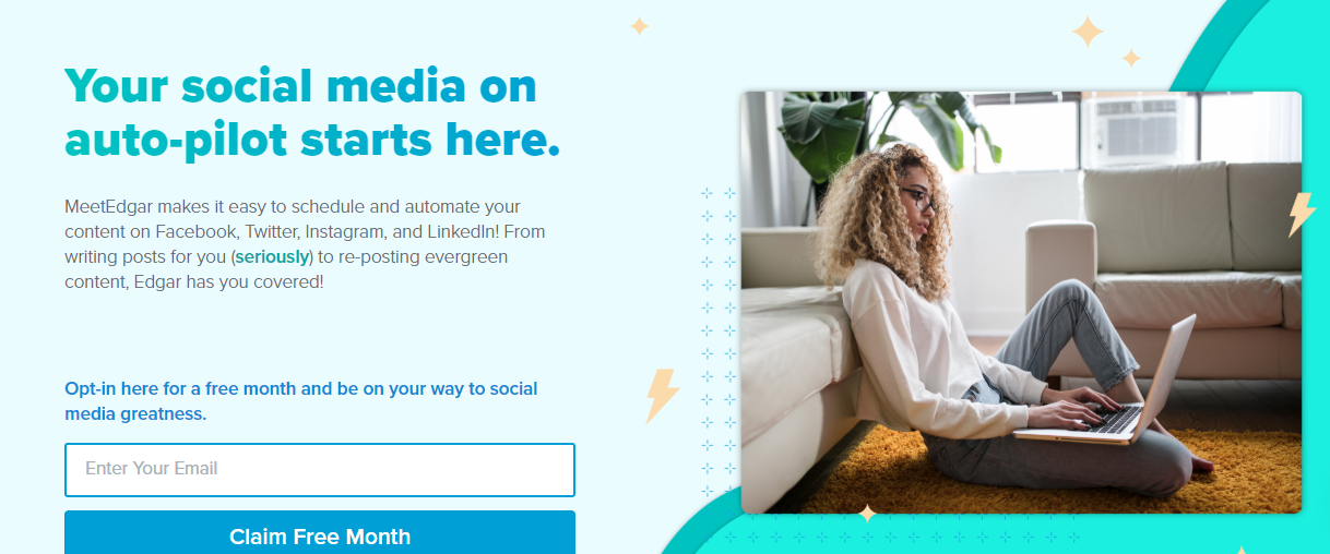 Edgar,Social media content tools
