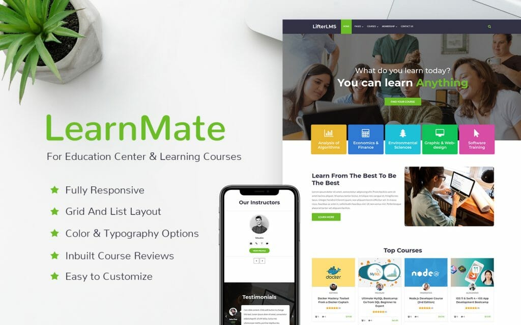 WordPress LMS Theme