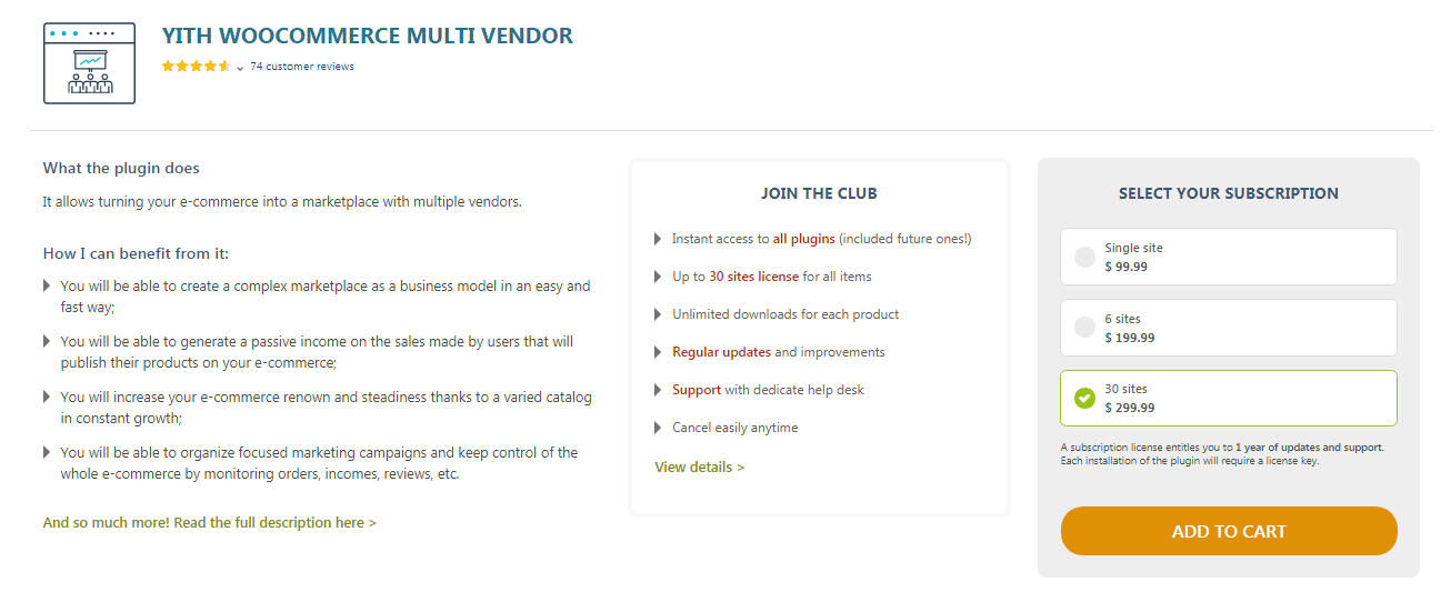 WordPress Multi-Vendor Plugins