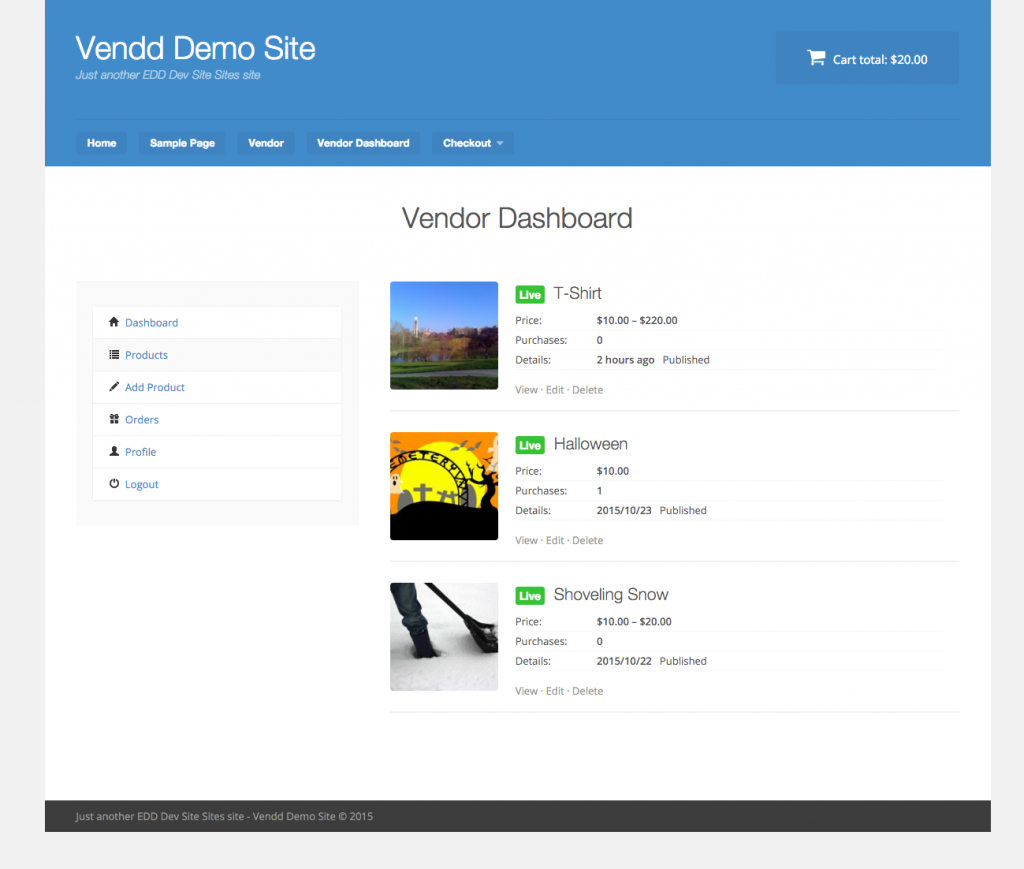 WordPress MultiVendor Plugin