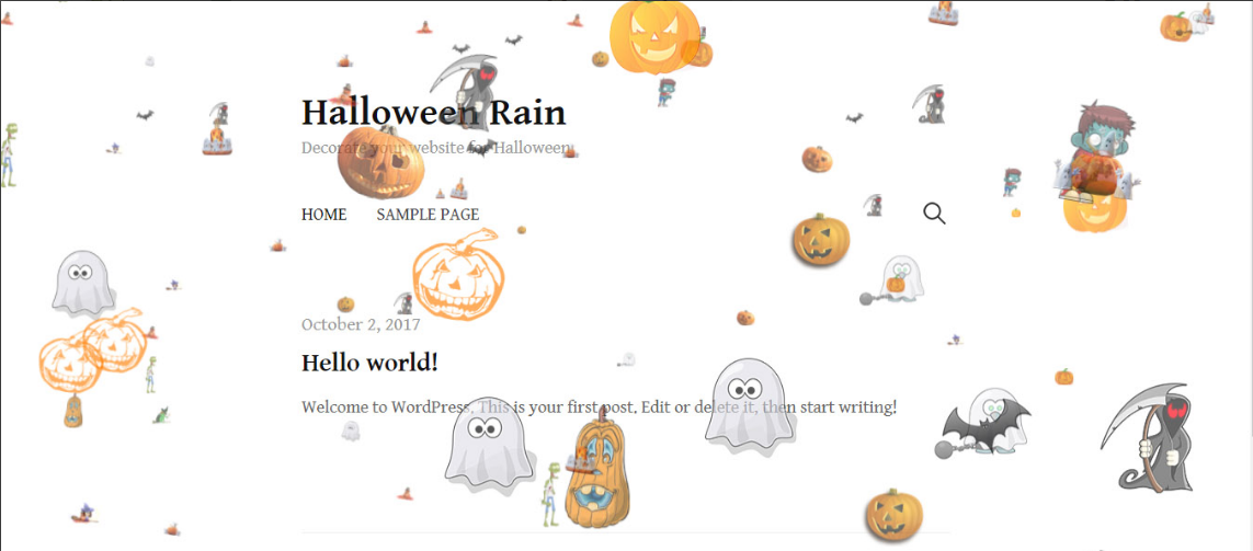 Halloween Rain