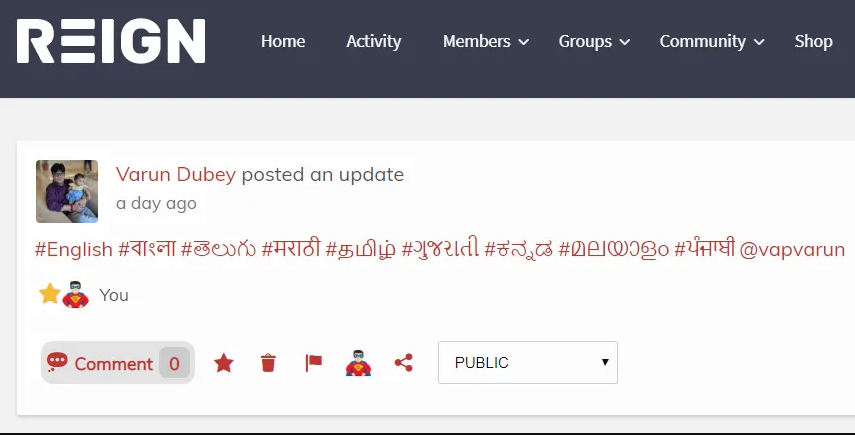 BuddyPress Hashtags Released