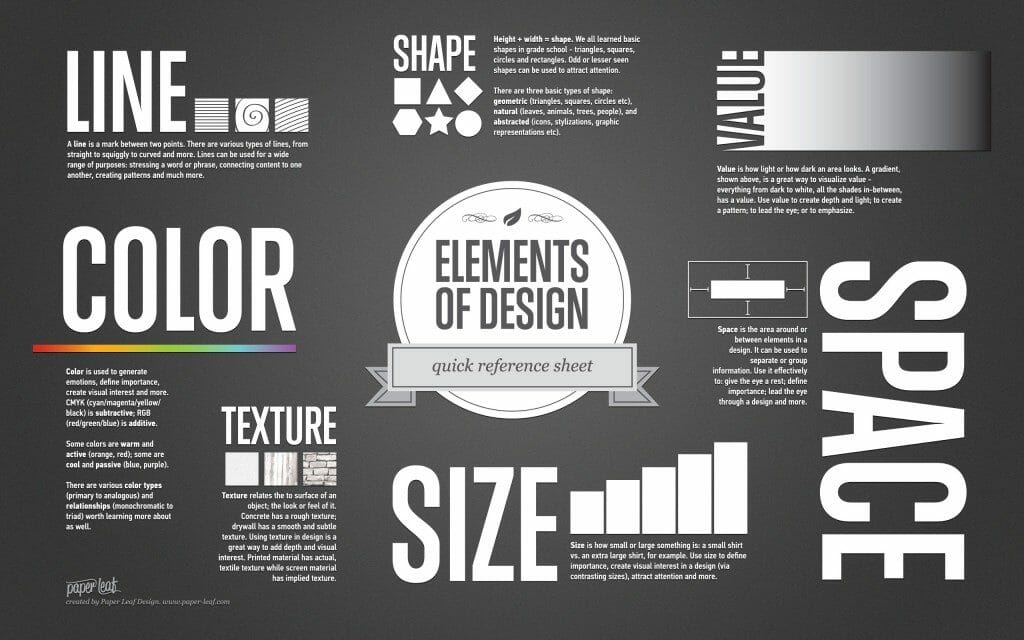 web design elements