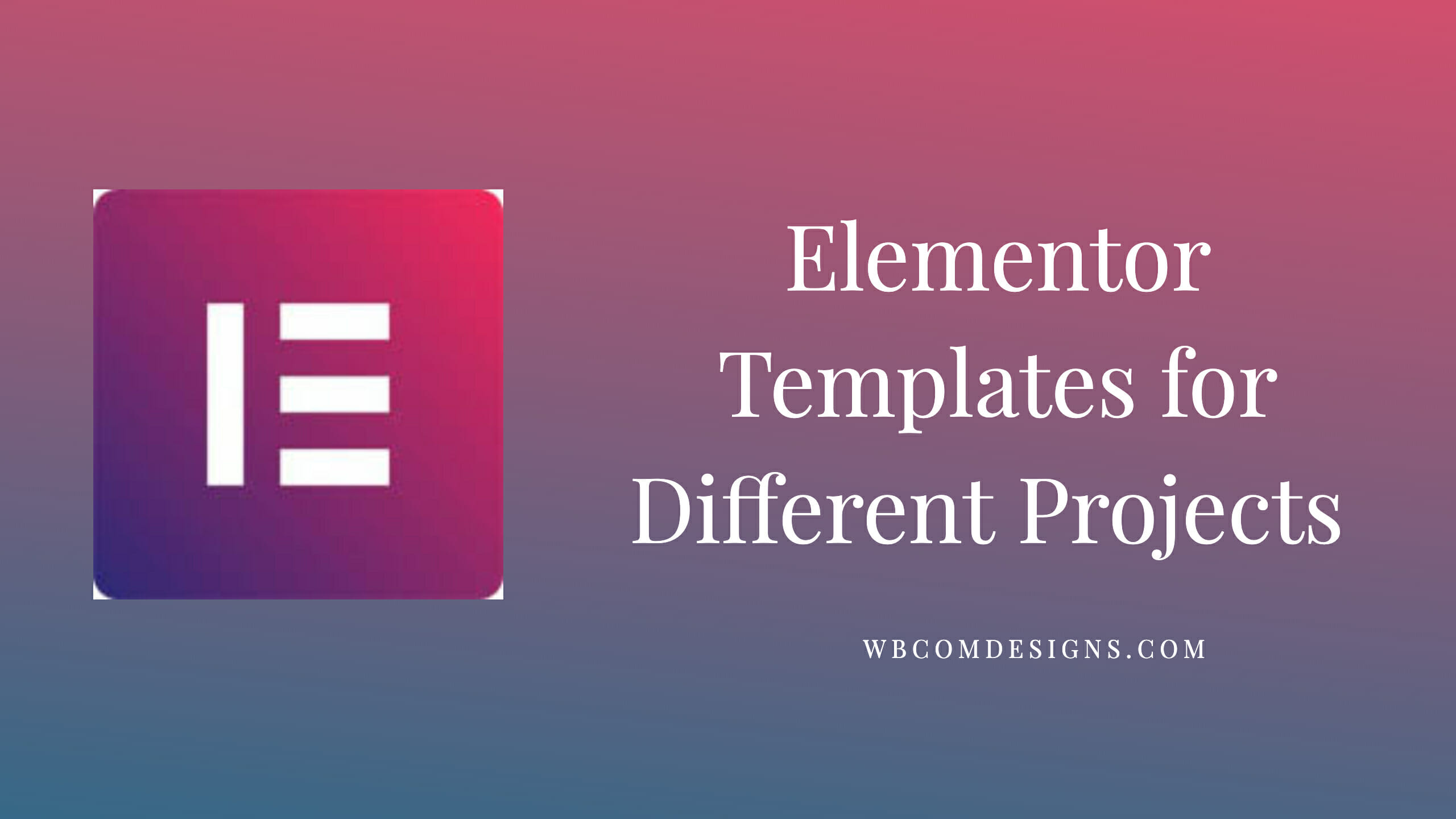 Elementor theme wordpress