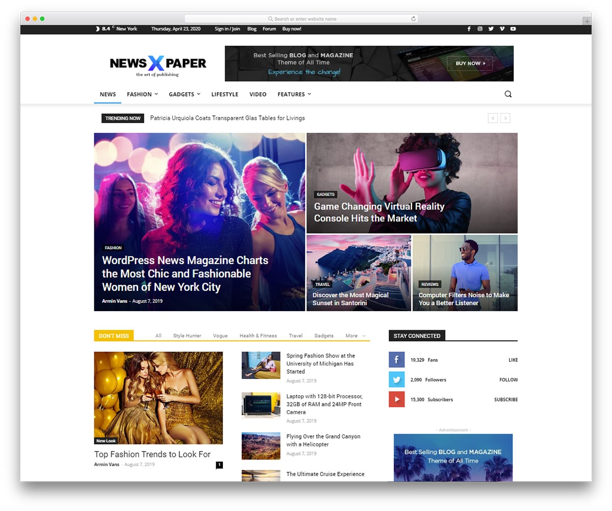 NewsPaper Theme
