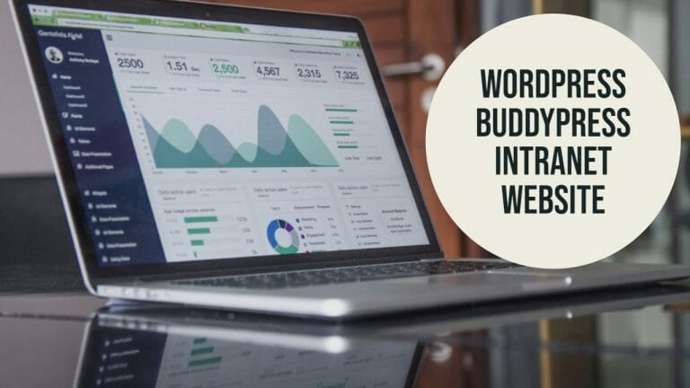 WordPress BuddyPress Intranet Website