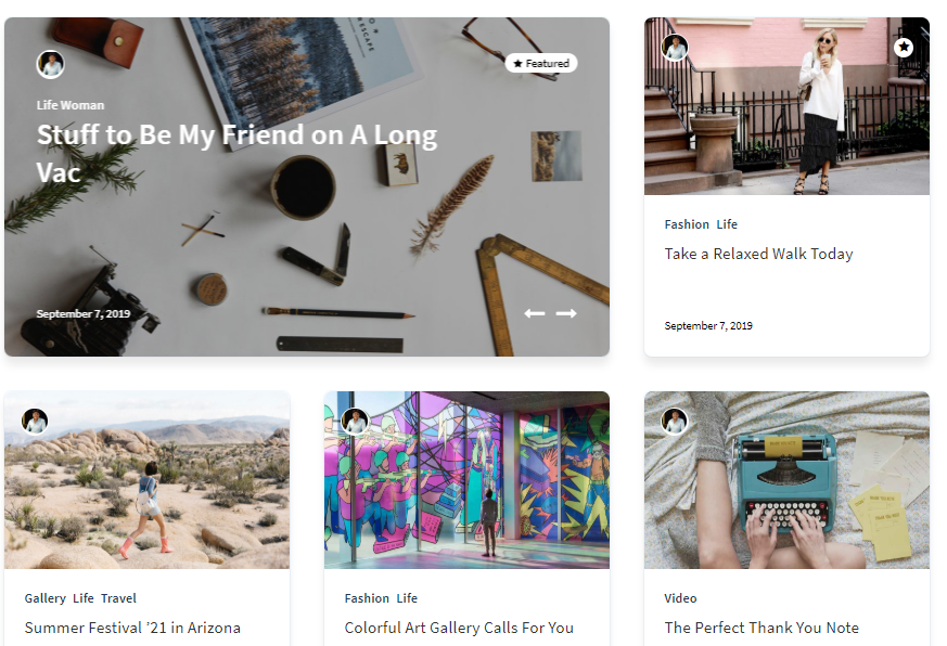 articlemag blogging theme