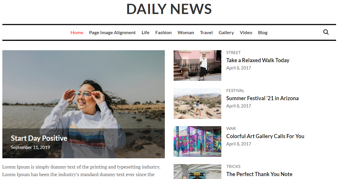 Blogging And Multipurpose WordPress Themes
