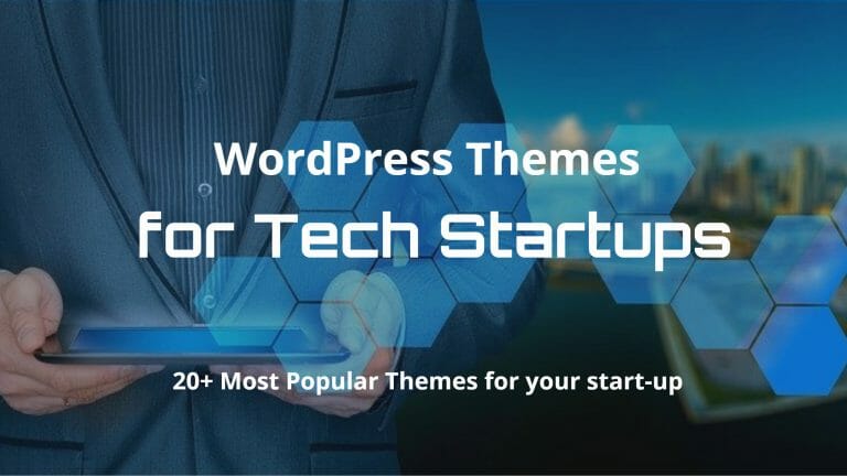 WordPress Themes for Tech Startups