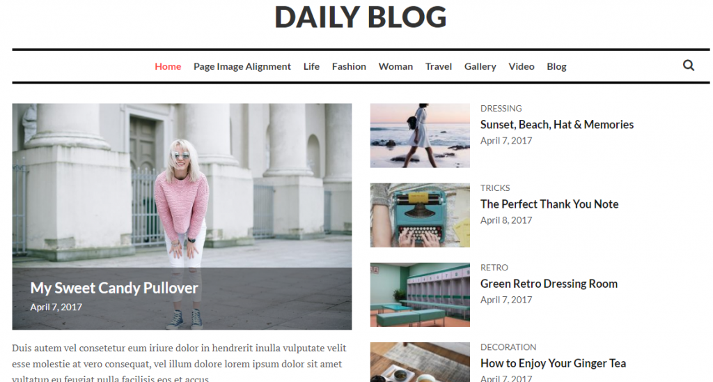 Photography blogging