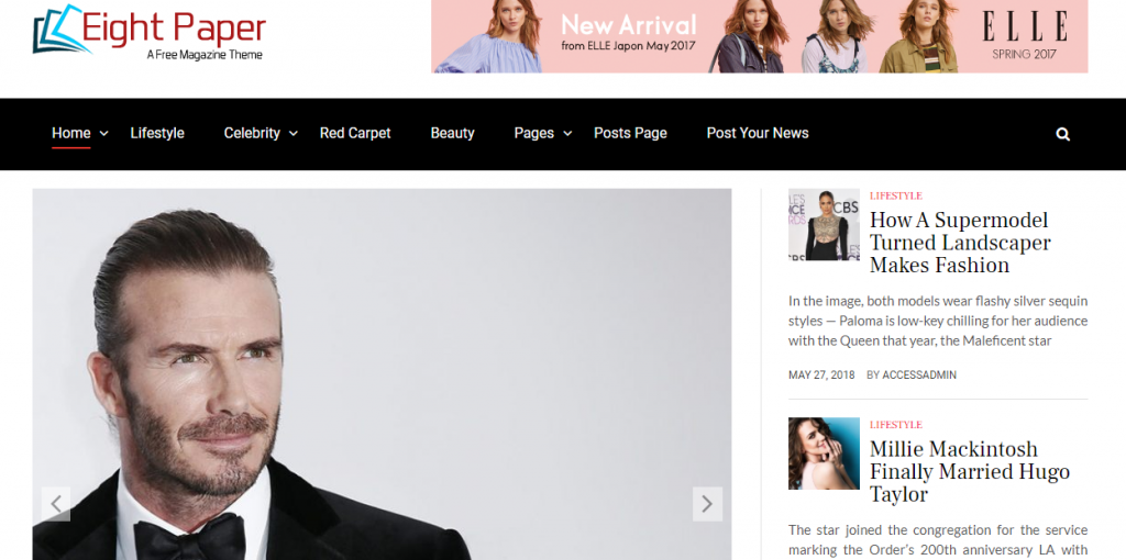 newspaper magazine WordPress theme