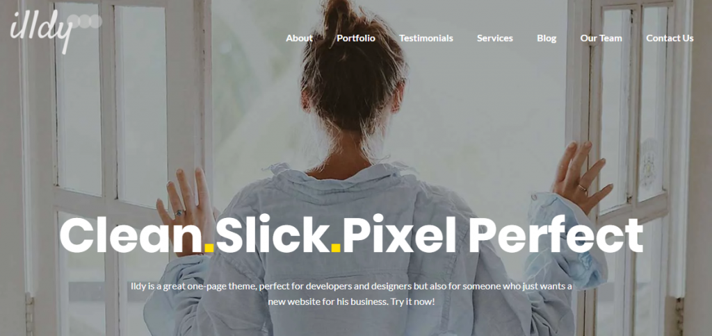 illdy WordPress theme