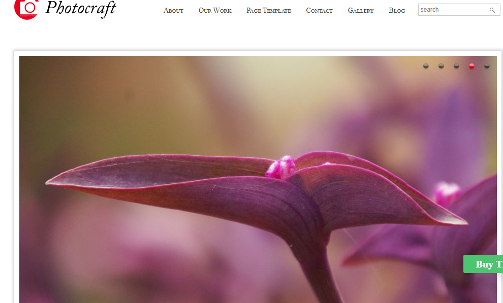 photocraft Photography WordPress Themes