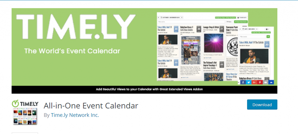 WordPress event plugins