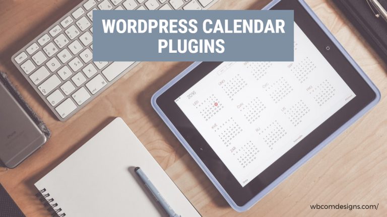 WordPress Calendar Plugins