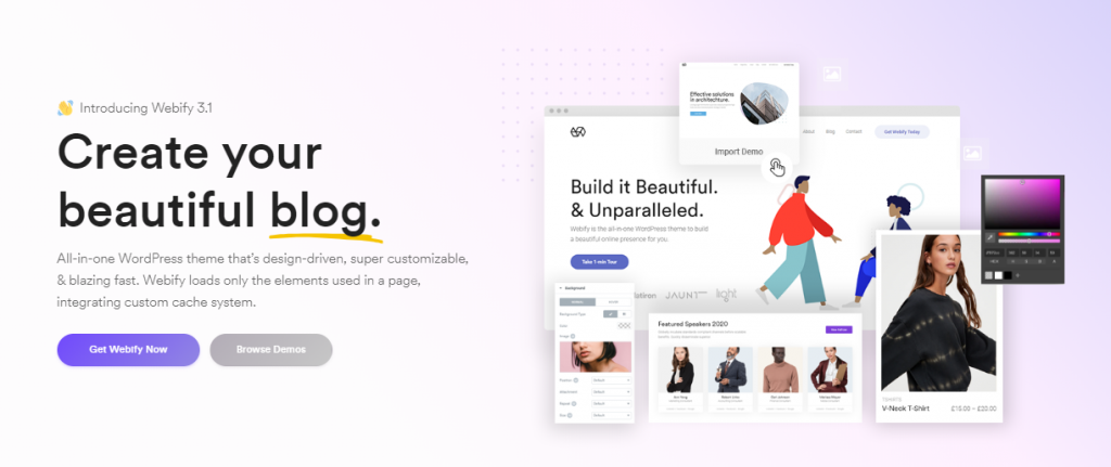 Elementor WordPress theme
