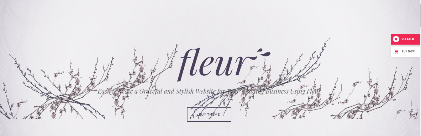 creative wedding WordPress theme