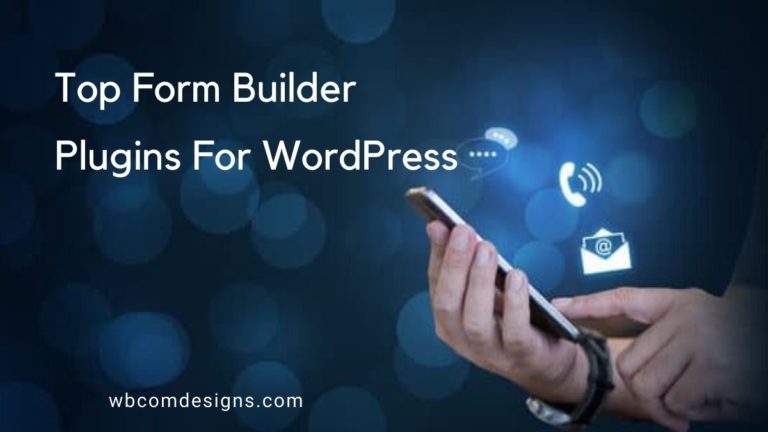 WordPress Form Builder Plugins