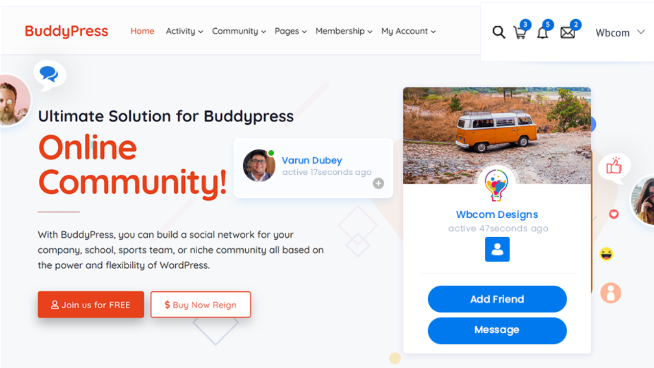 Creating Your Own Community Website Online