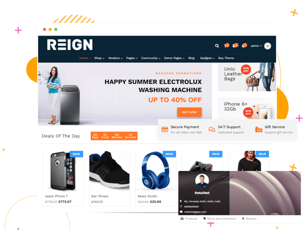 E-commerce WordPress theme- eCommerce Store
